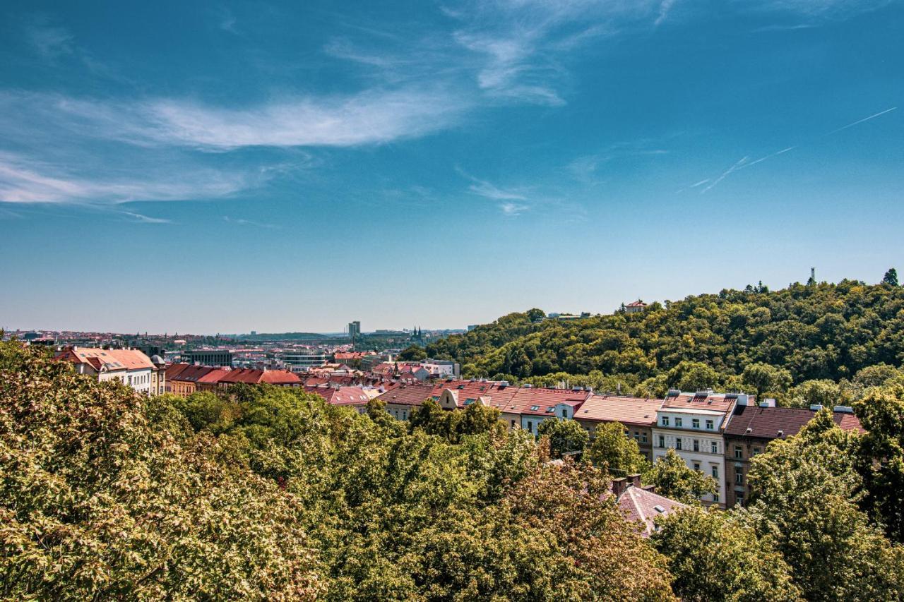 Ferienwohnung Luxury Penthouse Prag Exterior foto